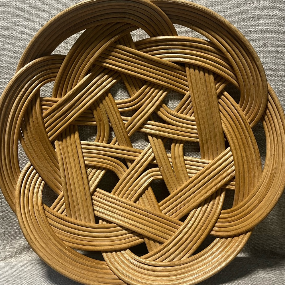 Handmade English Willow Basket